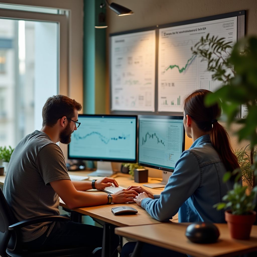 Fundadores de FondoSeguroAR en la primera oficina